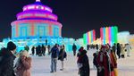 Potret Keseruan Bermain di Harbin China, Kota Es Terbesar Dunia