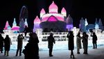 Potret Keseruan Bermain di Harbin China, Kota Es Terbesar Dunia