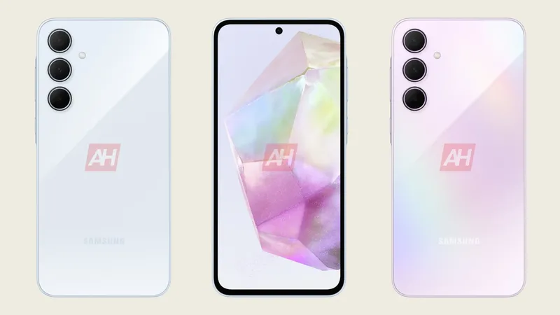 Render Samsung Galaxy A35