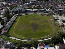 Stadion Gelora Kie Raha Ternate Direnovasi