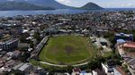 Stadion Gelora Kie Raha Ternate Direnovasi