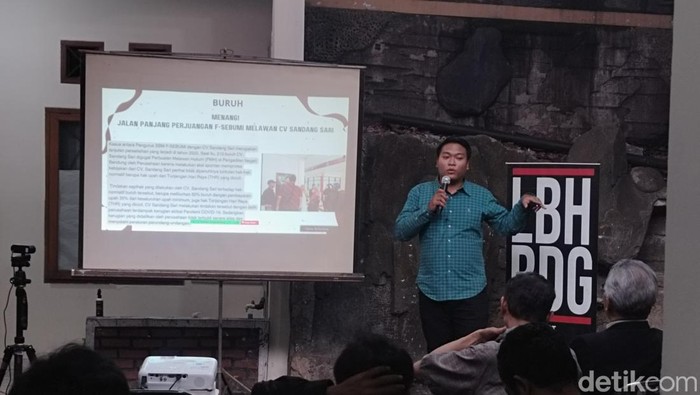 Rilis catatan akhir tahun LBH Bandung.