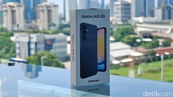 Ini Samsung Galaxy A25 5G. Foto: Adi Fida Rahman/detikINET