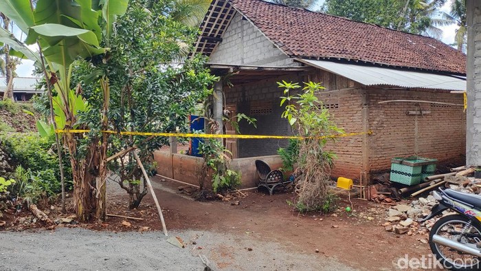 TKP suami KDRT istri hingga tewas di Semanu Gunungkidul, Jumat (5/1/2024).