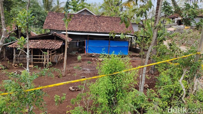TKP suami KDRT istri hingga tewas di Semanu Gunungkidul, Jumat (5/1/2024).