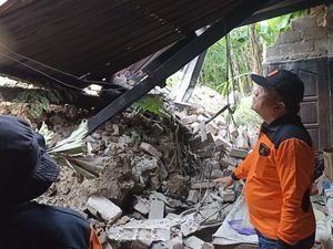 Jalan Dusun di Jumantono Karanganyar Longsor, 15 Jiwa Terisolir