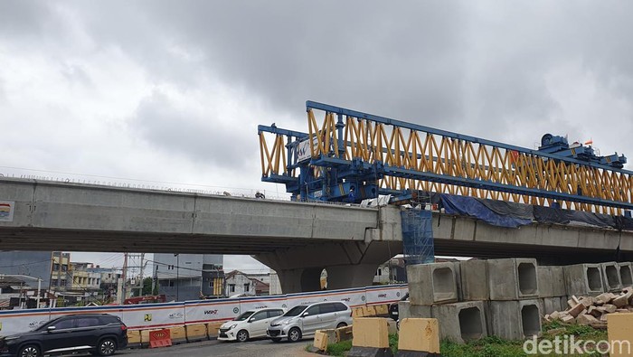 Flyover Sekip-Ujung ditargetkan beroperasi April 2024.