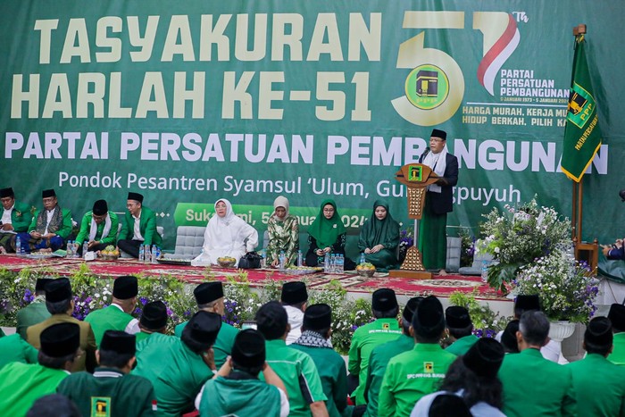 Harlah Ke-51 PPP, Mardiono Gelar Tasyakuran di Ponpes Syamsul Ulum