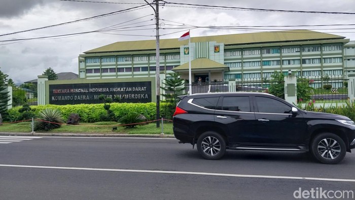 Kantor Kodam XIII/Merdeka, Manado, Sulut.