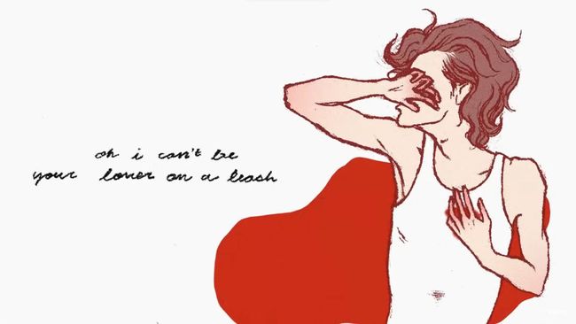 The cut that always bleeds. The cut that always bleeds