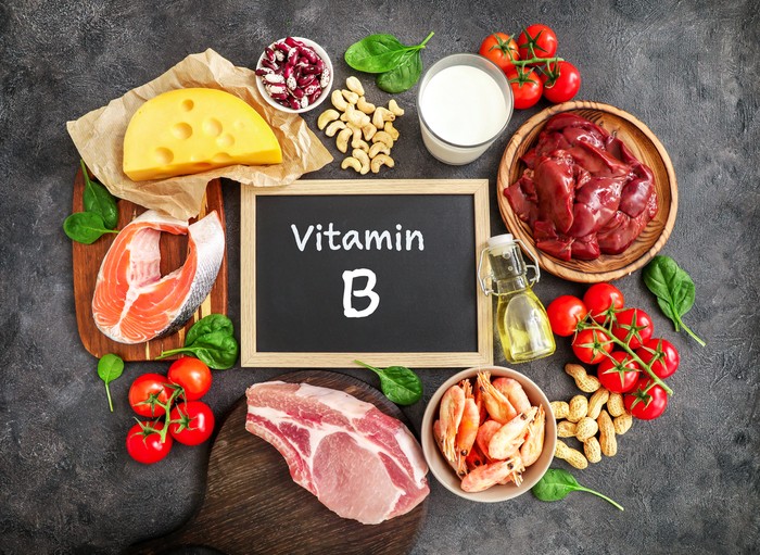 Makanan yang mengandung vitamin B.