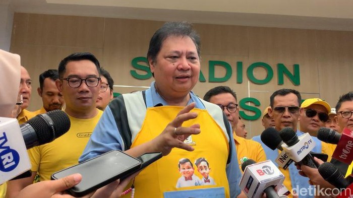 Menteri Koordinator (Menko) Bidang Perekonomian Airlangga Hartarto (Brigitta Belia/detikcom)