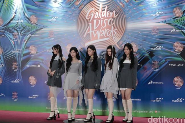 Di GDA 2024 Jakarta sendiri, NewJeans membawakan dua lagu yakni Cool with You dan Ditto. Foto: Atmi Ahsani Yusron/ detikcom