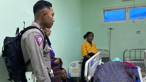 Jenazah pelajar yang tewas lakalantas di Manggarai Timur, Jumat (5/1/2024).