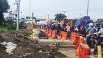 Potret Kepadatan Imbas Penutupan Flyover Juanda