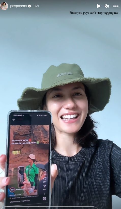 Petugas Solo Safari mirip Pevita Pearce