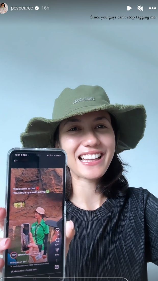 Petugas Solo Safari mirip Pevita Pearce