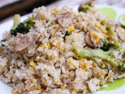 Resep Nasi Goreng Ayam dan Brokoli