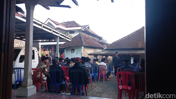 Rumah duka korban meninggal tertimpa longsor di Telaga Sarangan Magetan.