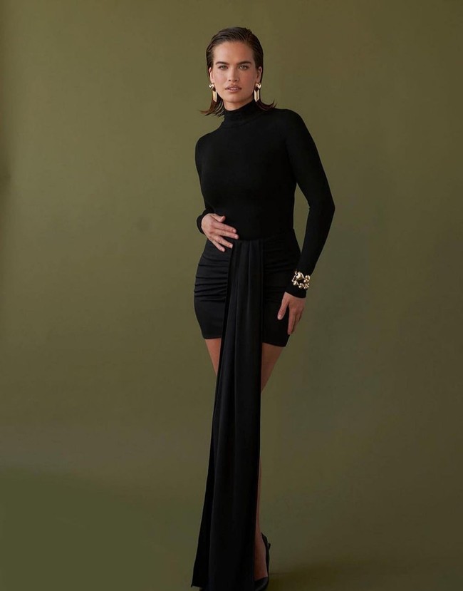 Stormi menjalin hubungan cukup lama dengan sesama model, Lucky Blue Smith, dan menghasilkan seorang anak yang diberi nama Gravity Blue Smith. Foto: Instagram/@stormibree