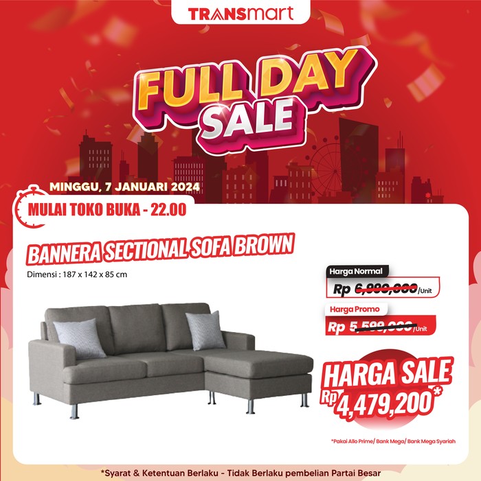 Transmart Full Day Sale-Sofa