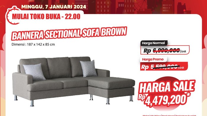 Transmart Full Day Sale-Sofa