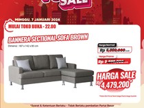 Banyak Diskon di Transmart Full Day Sale! Beli Sofa Hemat Rp 2,5 Juta
