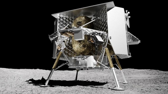 Wahana pendarat Peregrine milik Astrobotic yang akan mendarat di Bulan