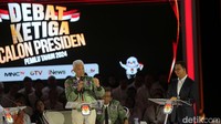 Tema debat capres nanti adalah pertahanan, keamanan, hubungan internasional, globalisasi, geopolitik dan politik luar negeri.