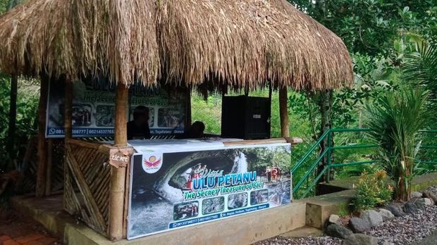 Air Terjun Ulu Petanu, Gianyar, Bali. (Tangkapan layar Google Earth)