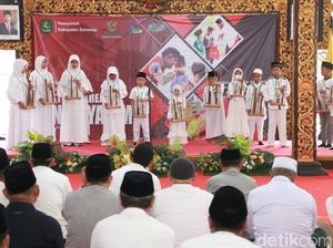 Cara Bupati Fauzi Beri Ruang Anak Yatim di Sumenep untuk Ekspresikan Diri