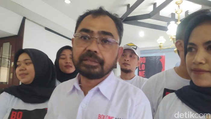 Anggota Dewan Pakar TKN Prabowo-Gibran, Kuat Hermawan Santoso saat ditemui di Magelang, Minggu (7/1/2024).