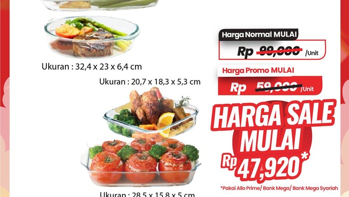 Baking Dish di Transmart Full Day Sale