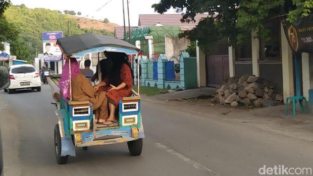 Benhur, alat transportasi tradisional Bima yang terancam punah.