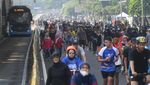 Tumpah Ruah Warga di Car Free Day Perdana 2024