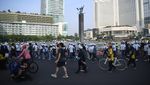Tumpah Ruah Warga di Car Free Day Perdana 2024