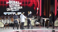 Debat capres kali ini akan dipandu oleh moderator Ariyo Ardi dan Anisha Dasuki. Sebanyak 11 pakar dari bidang-bidang terkait tema debat dipilih sebagai panelis untuk menyusun pertanyaan.