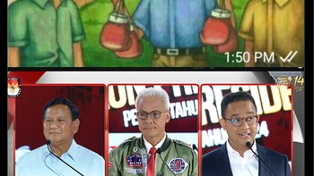 Emang beneran pas banget apa nih detikers? Foto: (Twitter).