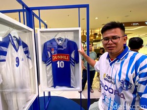 Melihat Koleksi Jersey Klasik-Langka Persib Bandung