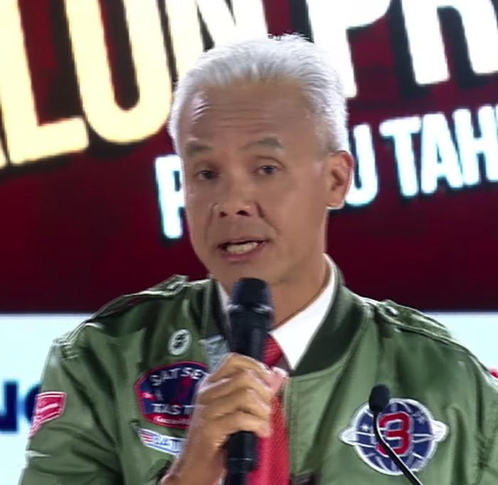 Ganjar Pranowo di Debat Ketiga