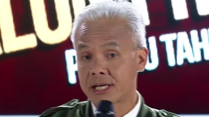 Ganjar Pranowo di Debat Ketiga