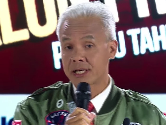 Ganjar Pranowo di Debat Ketiga