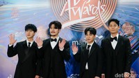 Dibentuk sejak Juli 2020, kehadiran LA POEM untuk memeriahkan GDA 2024 dengan penampilan istimewanya dengan medley sejumlah lagu yang masuk nominasi. Foto: Andhika Prasetia/ detikcom