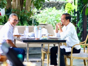 Jokowi Ajak Zulhas Makan Siang di Bogor, Ini yang Dibahas