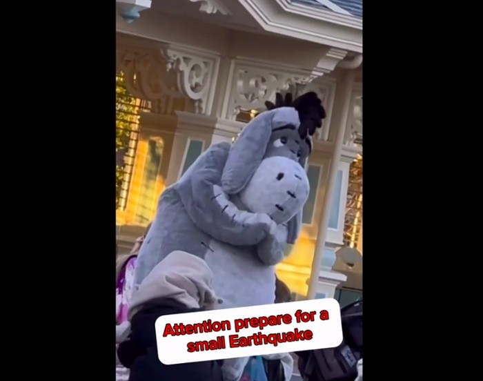Karakter Eeyore tenangkan pengunjung Disneyland Tokyo