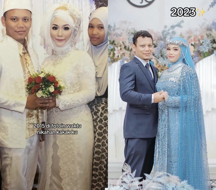 Kisah wanita yang menikah dengan kakak iparnya, mendadak viral di media sosial.