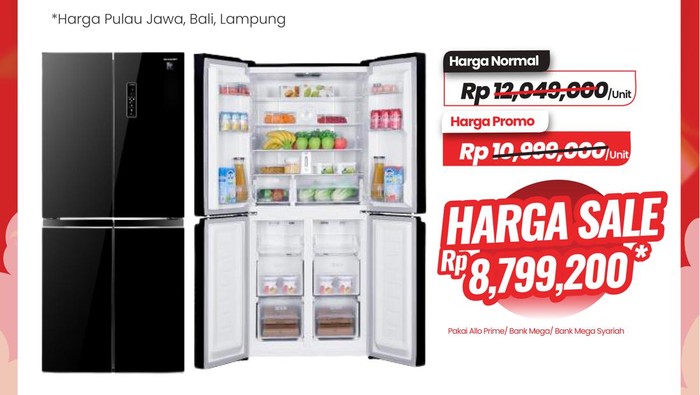 Kulkas di Transmart Full Day Sale