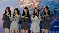 Semuanya setuju kan, kalau para personel NewJeans cantik banget?  Foto: Andhika Prasetia/ detikcom