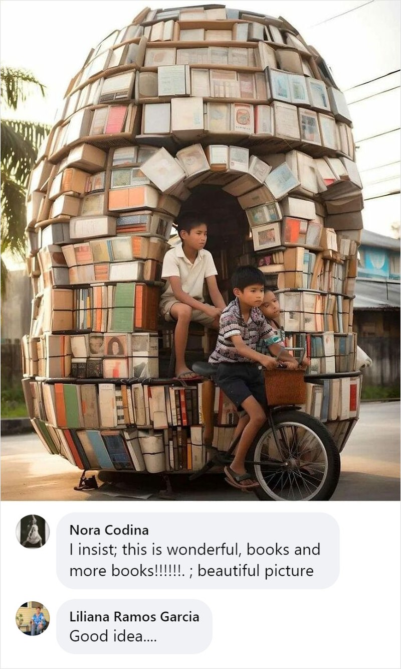 Saking canggihnya AI, teknologi ini mampu menghadirkan ilusi namun terasa nyata bagi sebagian orang. Beberapa contohnya pada deretan gambar berikut.