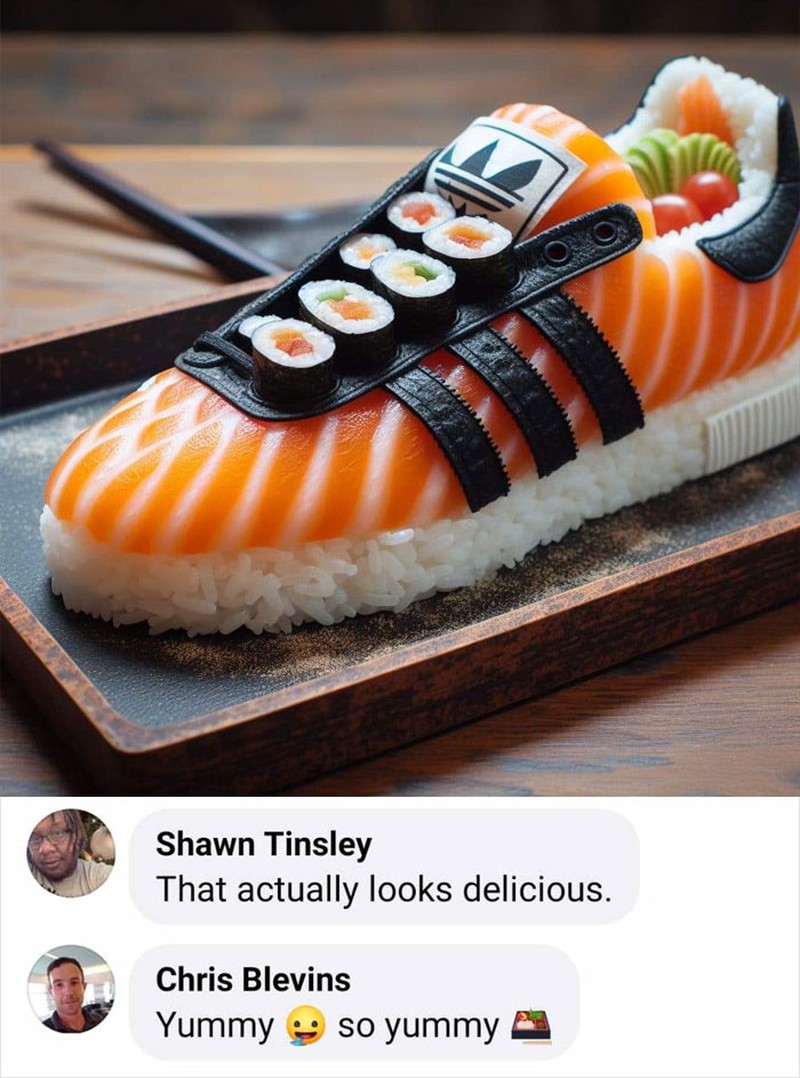 Saking canggihnya AI, teknologi ini mampu menghadirkan ilusi namun terasa nyata bagi sebagian orang. Beberapa contohnya pada deretan gambar berikut.